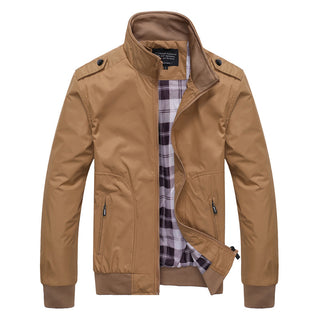 Buy khaki Men High Quality Fashion Jacket