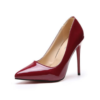 Buy red Women Casual Plain High Heels