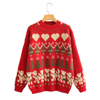 Christmas Knitted Pullover Sweater