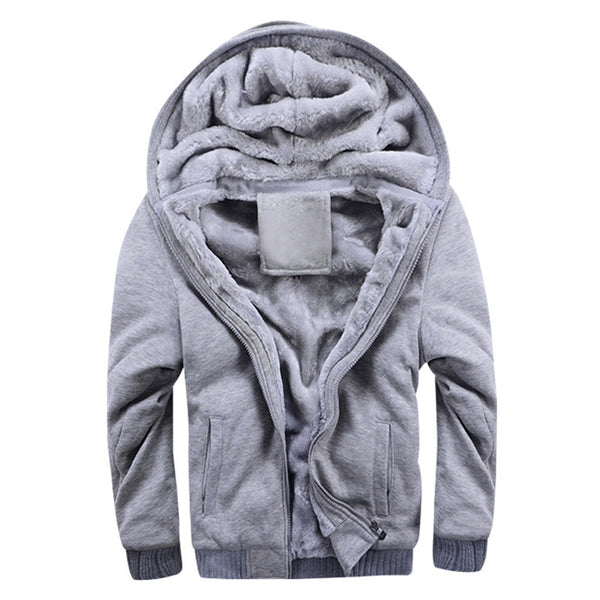 Men Thick Cotton Hoodie