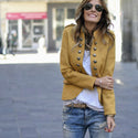 Women Buttoned Blazer