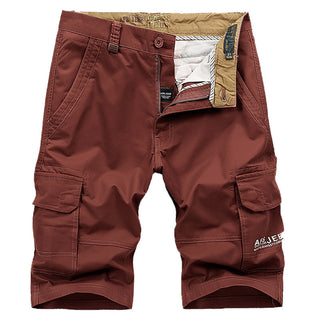 Buy red Men Loose Thin Shorts