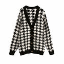 Women V Neck Cardigan Sweater