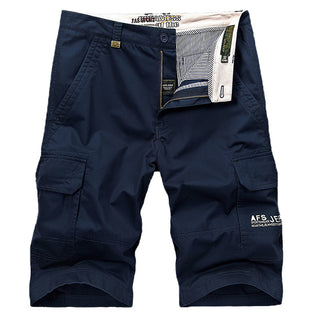 Buy blue Men Loose Thin Shorts