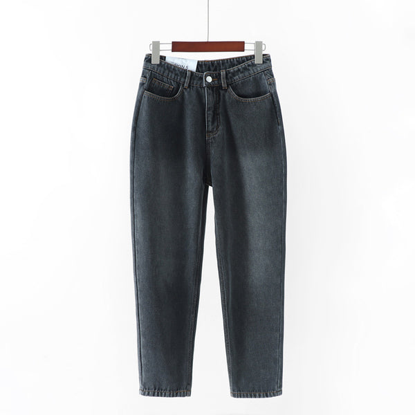 Women Thin Straight Leg Jeans