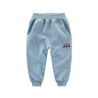 Buy blue Solid Colored Car Sweatpants