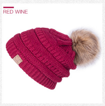 Unisex Warm Knitted Winter Hat