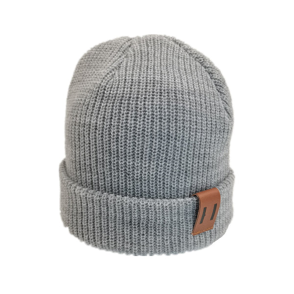 Solid Colored Knitted Wild Wool Hat