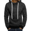 Men Soft and Comfortable Solid Hoodies