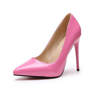 Buy pink Women Casual Plain High Heels