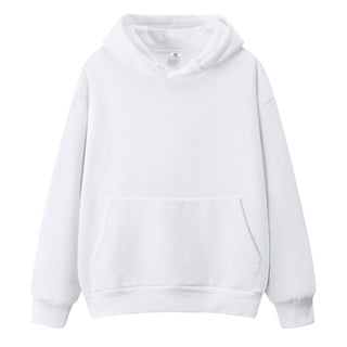 Buy white Women Velvet Thick Pullover Cotton Hoodie