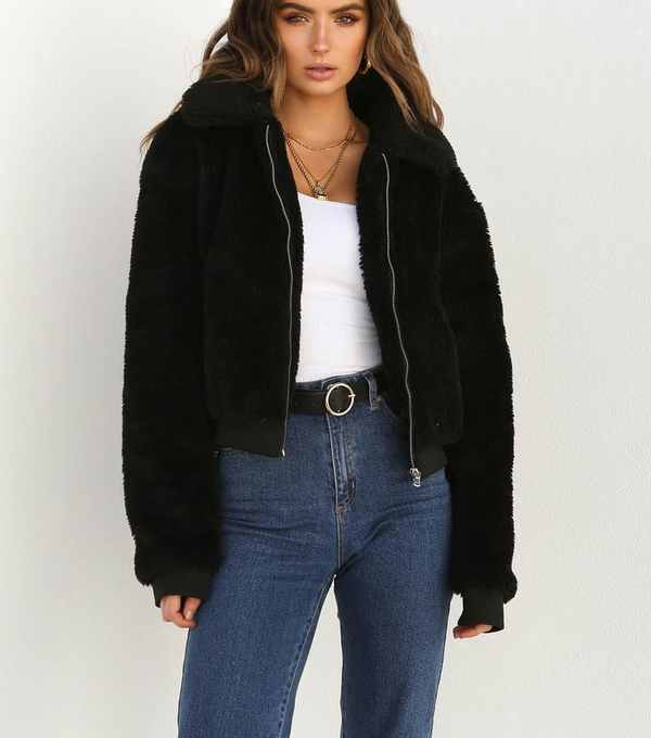 Women Velvet Thick Lapel Jacket