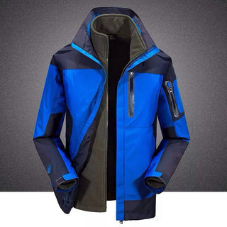 Men Thick Two-Piece Detachable Jacket