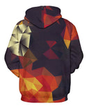 Geometric 3D Printed Hoodie