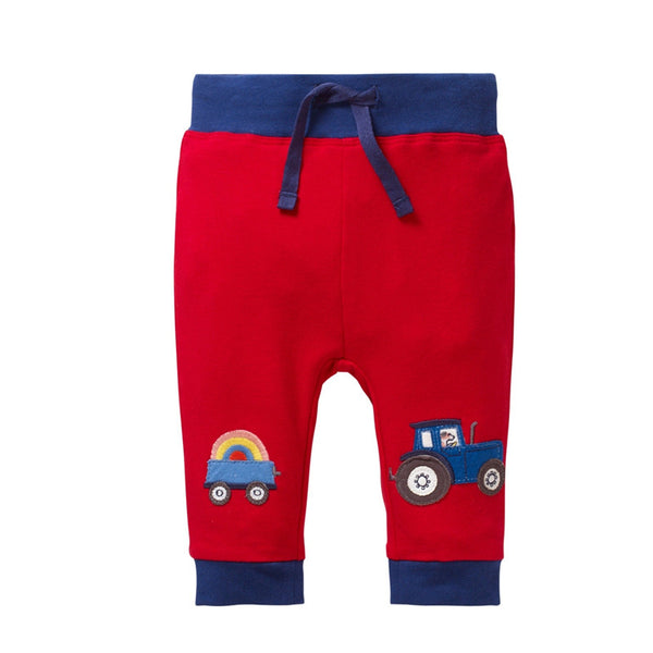 Boy's Cotton Cartoon Pants