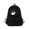 Multi Pocket See-Through Backpack