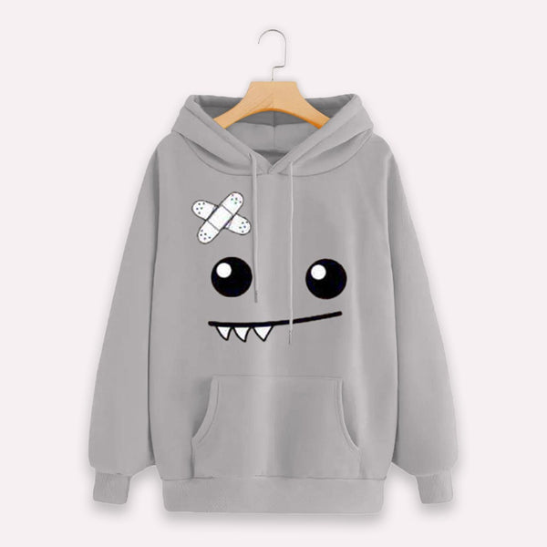 Unisex Cartoon Printed Hoodie