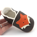 Mr. Fox Leather Crib Shoes