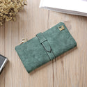 Women Polyester PU Leather Wallet