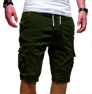 Buy green Men Casual Sports Summer Shorts