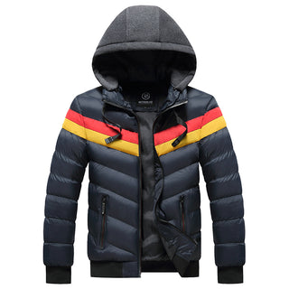 Men Winter Casual Hooded Jacket