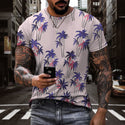 Men Digital Printing  3d T-Shirt