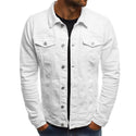 Men Thin Denim Jean Jacket