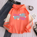 Women Long Sleeve Printing Hoodie