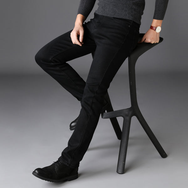 Men Straight Casual Slim Trendy Pants