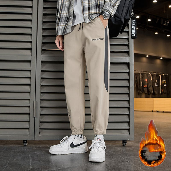 Men Micro-elastic Casual Pants