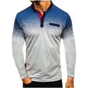 Men Long Sleeve Polo Shirt