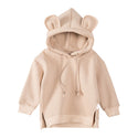 Bunny Eared Cotton Hooded Sweater