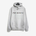 F.R.I.E.N.D.S Letter Print Long Sleeve Cotton Hoodie