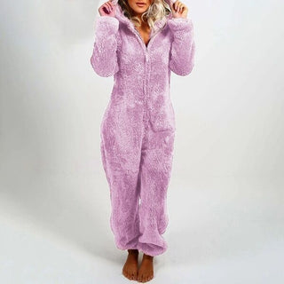 Hooded Comfy One Piece Pajama