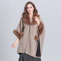 Women Woolen Cardigan Shawl Jacket