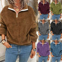 Velvet Double-Sided Fleece Sweater