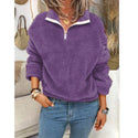 Velvet Double-Sided Fleece Sweater