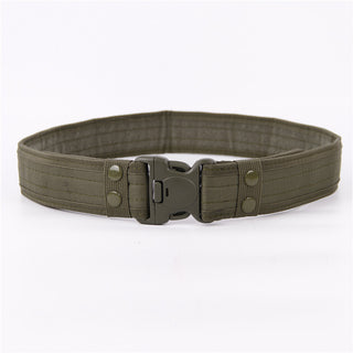 Buy green Men Quick Release Tactical Canvas Belt