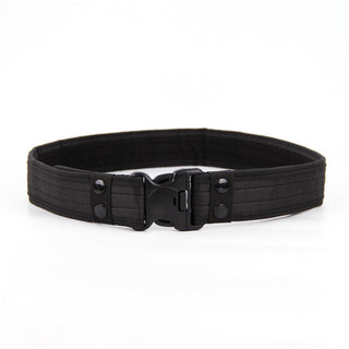 Buy black Men Quick Release Tactical Canvas Belt