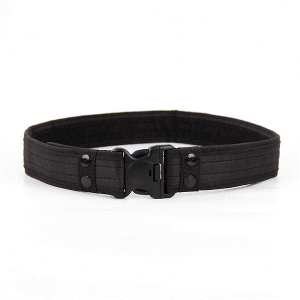 Men Quick Release Tactical Canvas Belt