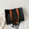 Casual Synthetic Leather Shoulder Bag