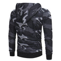 Men Printed Loose Long Sleeve Hoodies