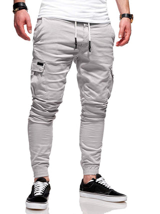 Men Thin Cotton Casual Pants