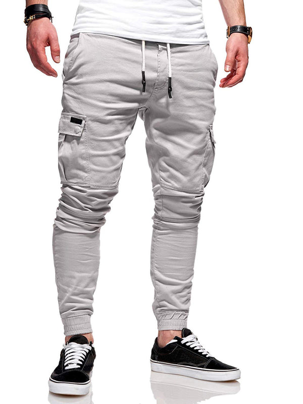 Men Thin Cotton Casual Pants