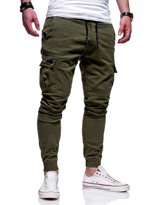 Men Thin Cotton Casual Pants