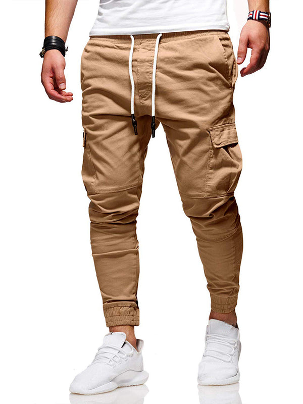 Men Thin Cotton Casual Pants