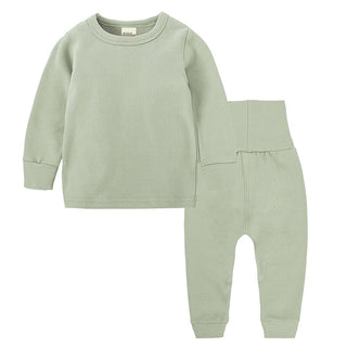 Buy green Thick Two Piece Cotton Pants and Shirt