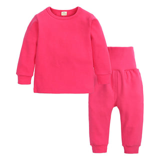 Buy pink Thick Two Piece Cotton Pants and Shirt