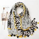 Women Floral Neck Scarves