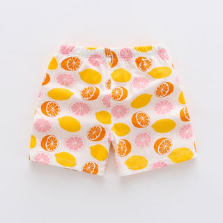 Boy's Summer Cotton Thin Open Crotch Shorts